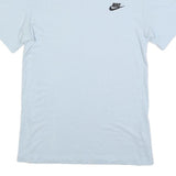 NIKE Mens Light Blue Classic T-Shirt XS Short Sleeve Crew Neck Sports Casual