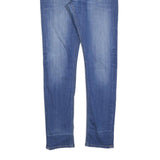 LEE Mens Slim Blue Cotton Denim Jeans W33 L32 Classic Zip Pockets Casual