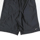 NIKE Mens Shorts Black & White Sports Casual M W34 Lightweight Comfort