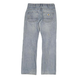 CARHARTT Mens Jeans Blue Regular Straight Denim Medium W30 L31 Classic Workwear