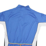 SMS SANTINI Mens Blue Short Sleeve Round Neck Cycling Jersey 2XL Sportswear