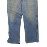 DICKIES Mens Blue Regular Straight Denim Jeans W38 L27 Workwear Zip Closure