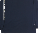 JANSPORT Mens Navy Blue Punahou Graphic T-Shirt XL Long Sleeve Crew Neck