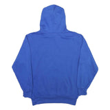 MV SPORT Mens Blue College Prep Hoodie M Cotton Blend Casual Drawstring Hood