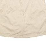 WHITE STAG Womens Cream Cotton Blend A-Line Short Skort With Belt M
