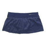 NIKE Womens Blue Sports Skort Mini Polyester Blend L Athletic Activewear