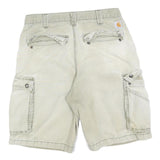 CARHARTT Mens Shorts Beige Relaxed Fit Cargo M W32 Workwear Durable