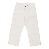 Vintage white John Baner Jeans - womens 26" waist