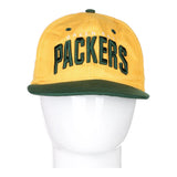 Vintage yellow Green Bay Packers Budwaiser Cap - mens no size