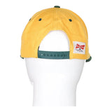 Vintage yellow Green Bay Packers Budwaiser Cap - mens no size