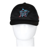 Vintage black Miami Marlins Mlb Cap - mens no size