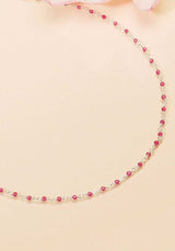 Necklace Ciafr Framboise