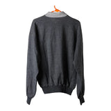 Vintage grey Polo Club Long Sleeve Polo Shirt - mens large
