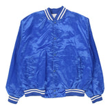 Made in USA Taylor Varsity Jacket - XL Blue Polyester Blend