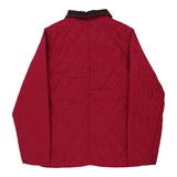 Age 8-9 Barbour Jacket - Medium Red Polyester