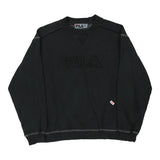 Age 11-12 Fila Spellout Sweatshirt - Medium Black Cotton