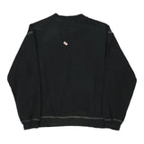 Age 11-12 Fila Spellout Sweatshirt - Medium Black Cotton