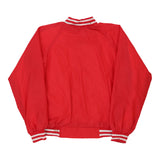 Age 10-12 Horizon Varsity Jacket - Medium Red Polyester