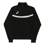 Age 12-14 Asics 1/4 Zip - XL Black Polyester