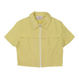 Age 12-14 Laura Biagiotti Jacket - Large Yellow Cotton