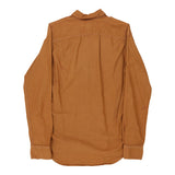 Age 11-12 Ralph Lauren Striped Shirt - Medium Brown Cotton