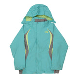 Age 12-13 The North Face Jacket - Large Blue Nylon