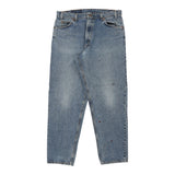 550 Orange Tab Levis Jeans - 36W 30L Blue Cotton