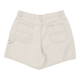 Lee Carpenter Shorts - 32W UK 14 White Cotton