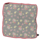 Dolce & Gabbana Floral Handkerchief - No Size Black Silk