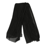 Blumarine Scarf - No Size Black Silk