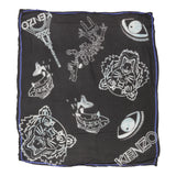 Kenzo Scarf - No Size Black Viscose