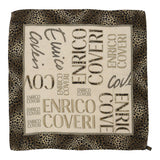 Enrico Coveri Scarf - No Size Beige Silk