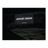 Giorgio Armani Trousers - 34W UK 14 Navy Viscose Blend