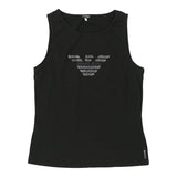 Armani Jeans Vest - Medium Black Cotton