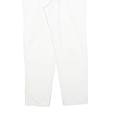 SYLVANIA FASHION Womens White Regular Fit Straight Denim Jeans W28 L28 Cotton