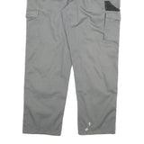 DICKIES Mens Grey Straight Twill Workwear Relaxed Cargo Trousers W40 L30