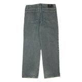 VERSACE JEANS COUTURE Mens Jeans Blue Regular Straight Denim Light W35 L31
