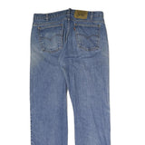 LEVI'S 505 Mens Jeans Blue Regular Straight Denim Medium W34 L31 Classic Style