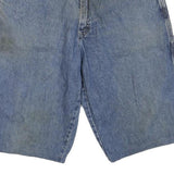 WRANGLER Mens Denim Blue Casual Shorts L W36 Cotton Blend Relaxed Fit Workwear