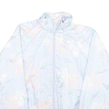 ACTIVE Womens Blue Nylon Zip Jacket L Lightweight Casual Outdoor