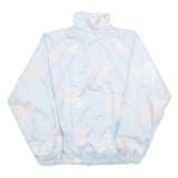 ACTIVE Womens Blue Nylon Zip Jacket L Lightweight Casual Outdoor