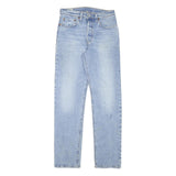 LEVI'S 501 Womens Jeans Blue Regular Straight Denim Light W26 L29 Classic Fit