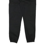 TALLY WEIJL Mens Relaxed Black Cargo Trousers W28 L28 Cotton Blend Casual Design