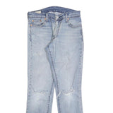 LEVI'S 511 Big E Mens Jeans Blue Slim Skinny Denim Light W32 L30 Distressed