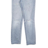 LEVI'S 511 Big E Mens Jeans Blue Slim Skinny Denim Light W32 L30 Distressed