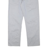 LEE COOPER Mens Regular Fit Grey Cotton Blend Trousers W37 L30 Zip Closure