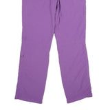 ICEPEAK Womens Polyamide Purple Regular Fit Straight Trousers W34 L32 Outdoor