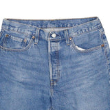 LEVI'S Mens Denim Blue Casual Shorts M W31 Button Fly Classic Fit