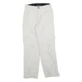 PEAK PERFORMANCE Mens Regular Fit White Zip Trousers W28 L32 Cargo Outdoor