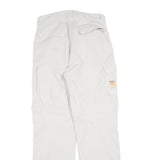 PEAK PERFORMANCE Mens Regular Fit White Zip Trousers W28 L32 Cargo Outdoor